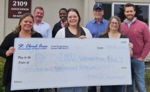 2024 Scaar Golf Tournament Check Presentation